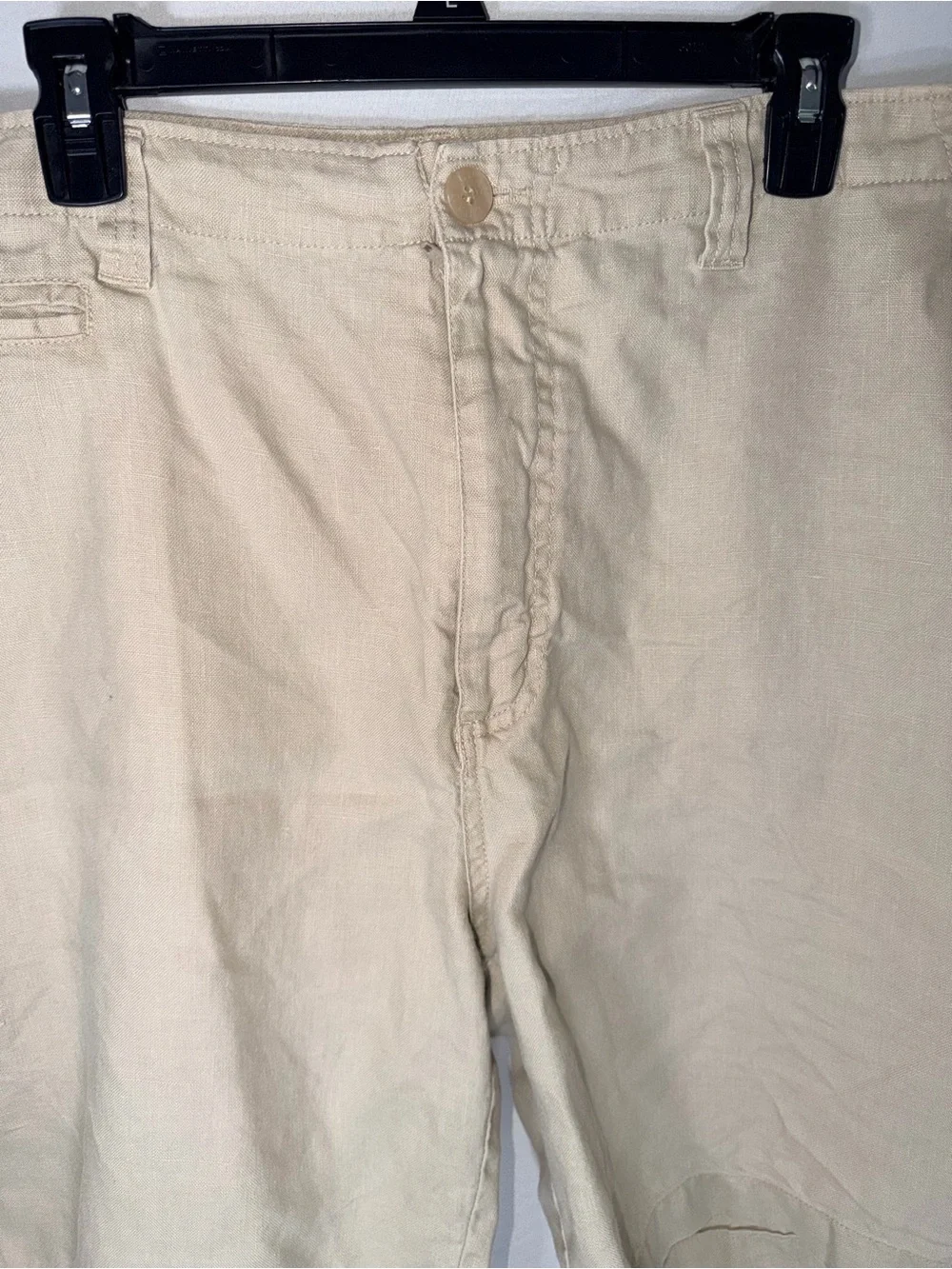 Luau Linen Men’s Tan Shorts